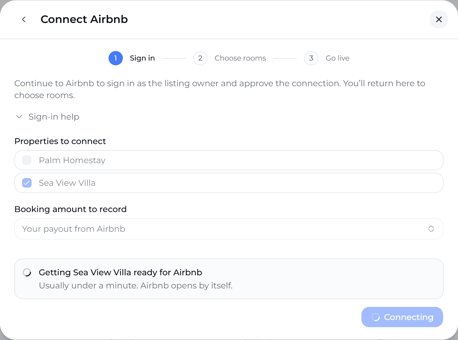 Getting the property ready for Airbnb